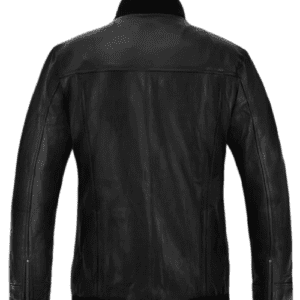 Dwayne Johnson the other Guys Leather Jacket - Back Side