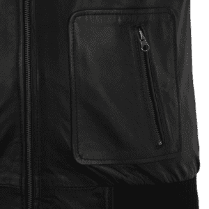 Dwayne Johnson the other Guys Leather Jacket - Pocket Side