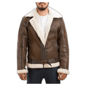 Double Face Shearling leather Jacket - Front