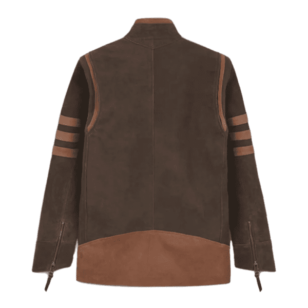 X - Men Origins Wolverine Leather Jacket Back Side